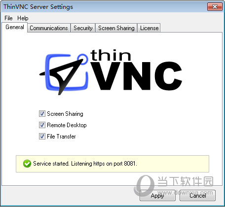 ThinVNC(HTML5远程桌面访问)