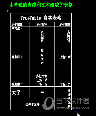 TrueTable(真实表格)