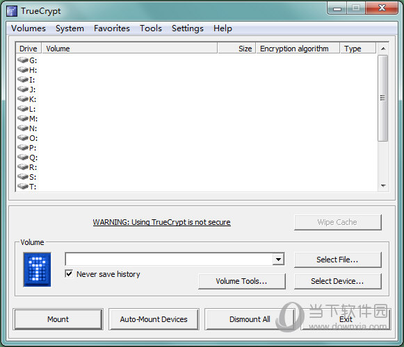 TrueCrypt(动态加密驱动器管理系统)