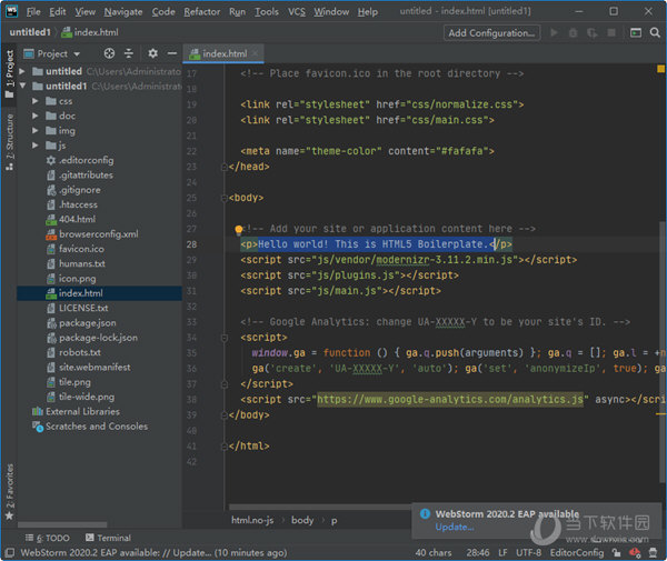 WebStorm(Web前端编辑器)