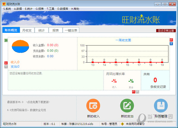 旺财流水账