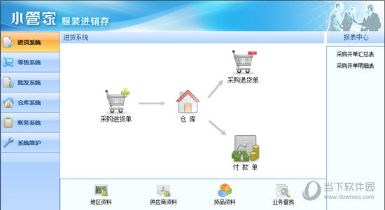 小管家服装进销存